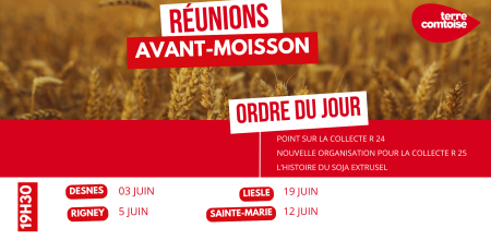 🚜 Réunion avant moisson